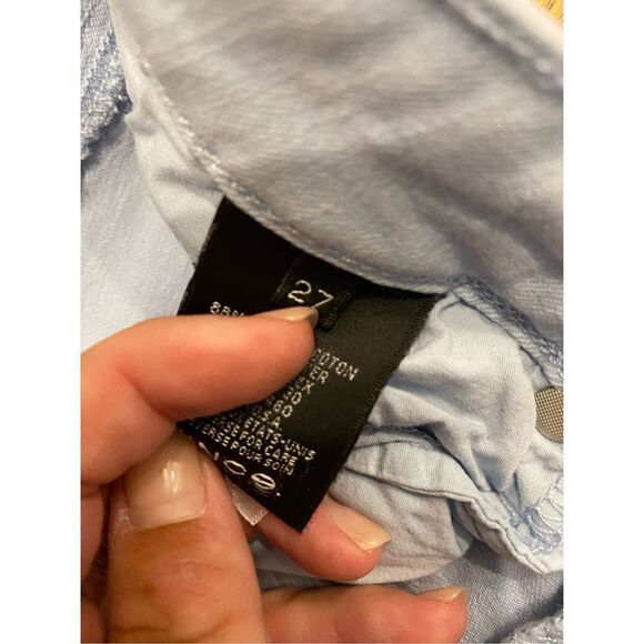 Vince Ankle Cropped Skinny Jeans in Chambray size 27 - Picture 5 of 7